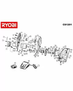 Buy A Ryobi CS1201 Spare part or Replacement part for Your Saws and Fix Your Machine Today